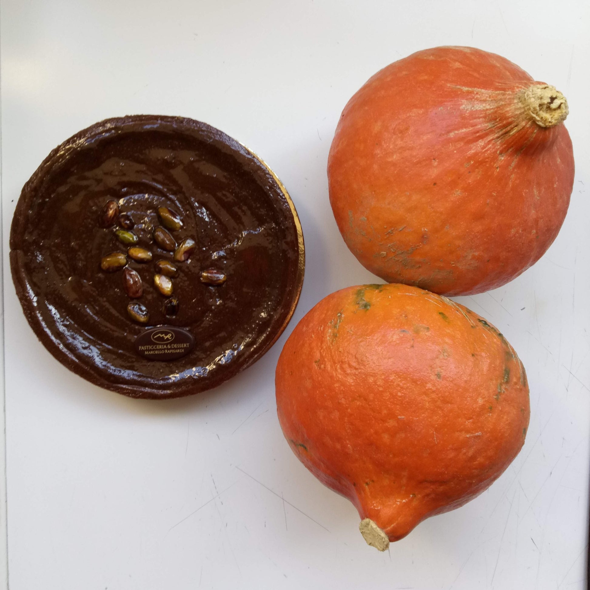 Torta zucca cioccolato e sale